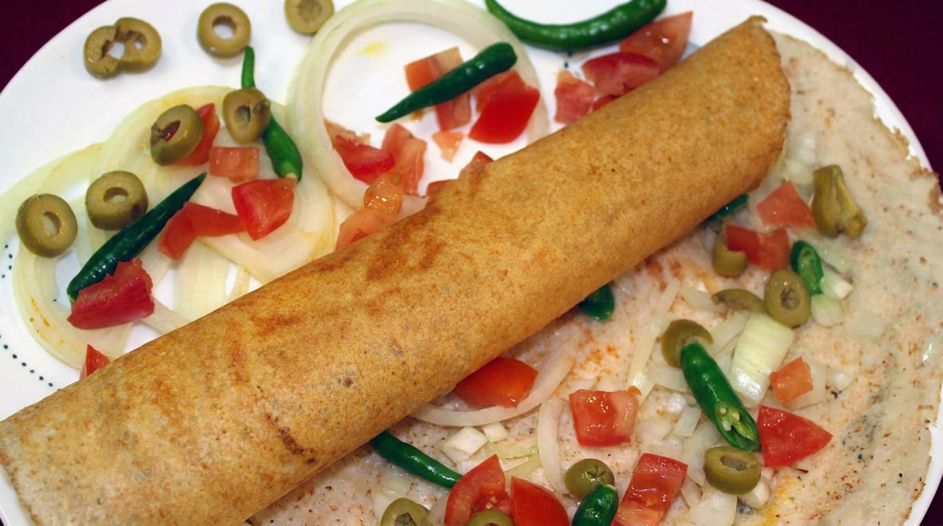 Masala and rava dosas